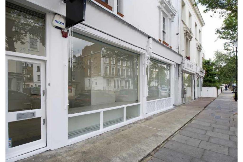 79-81 Ledbury Rd – Retail Space for Lease – 519 sq ft – Notting Hill, London