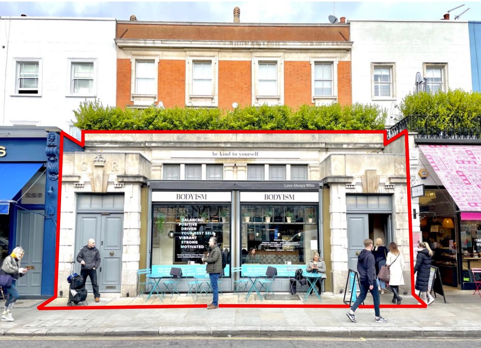 222-224 Westbourne Grove – Retail/Residential Unit for Lease – 3,400 sq ft
