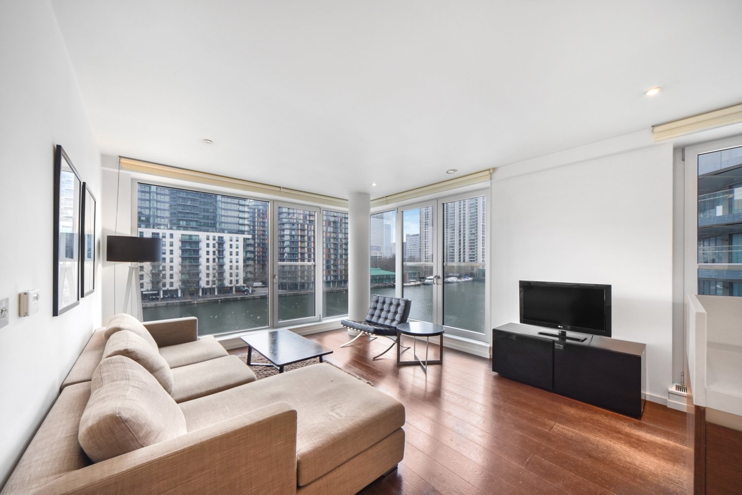 Baltimore Wharf – 2-Bedroom Apartment with Dock Views – 753 sq ft – Canary Wharf, London
