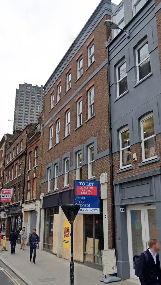 For Lease – 66-67 Long Ln – Retail Unit – City of London