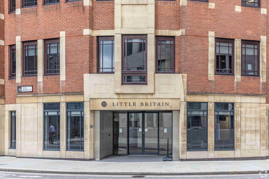 For Lease – 20 Little Britain – Office Space – City Fringe Submarket – London EC1A