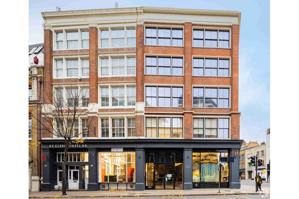 80 Clerkenwell Road, London EC1M 5RJ – Office Space for Lease – 12,809 sq ft