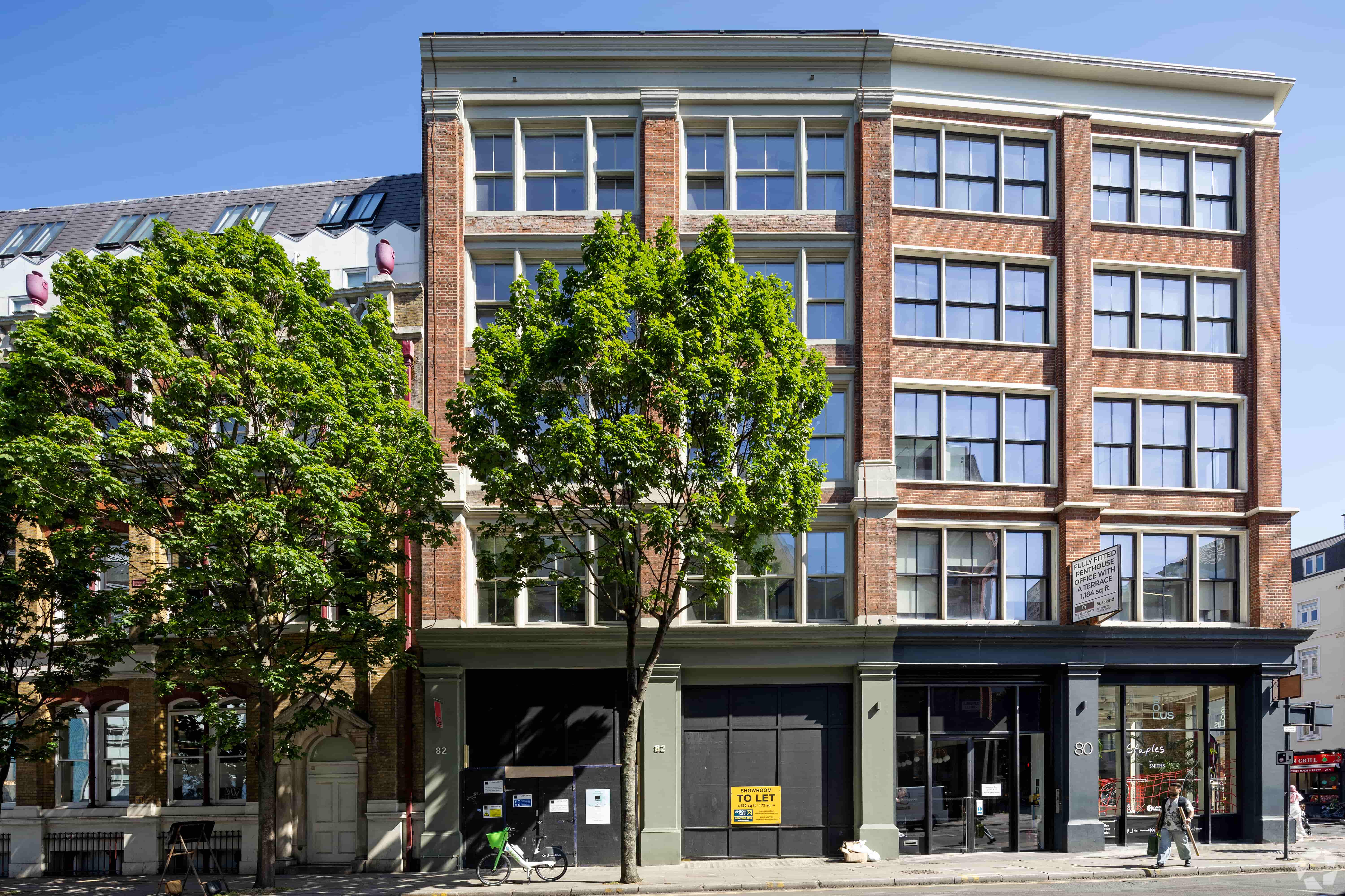 82 Clerkenwell Road, London EC1M 5RJ – Office Space for Lease – 5,694 sq ft