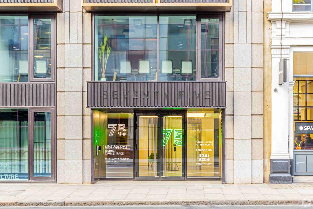 75 Farringdon Road, London EC1M 3JY – Office Space for Lease – 3,201 sq ft