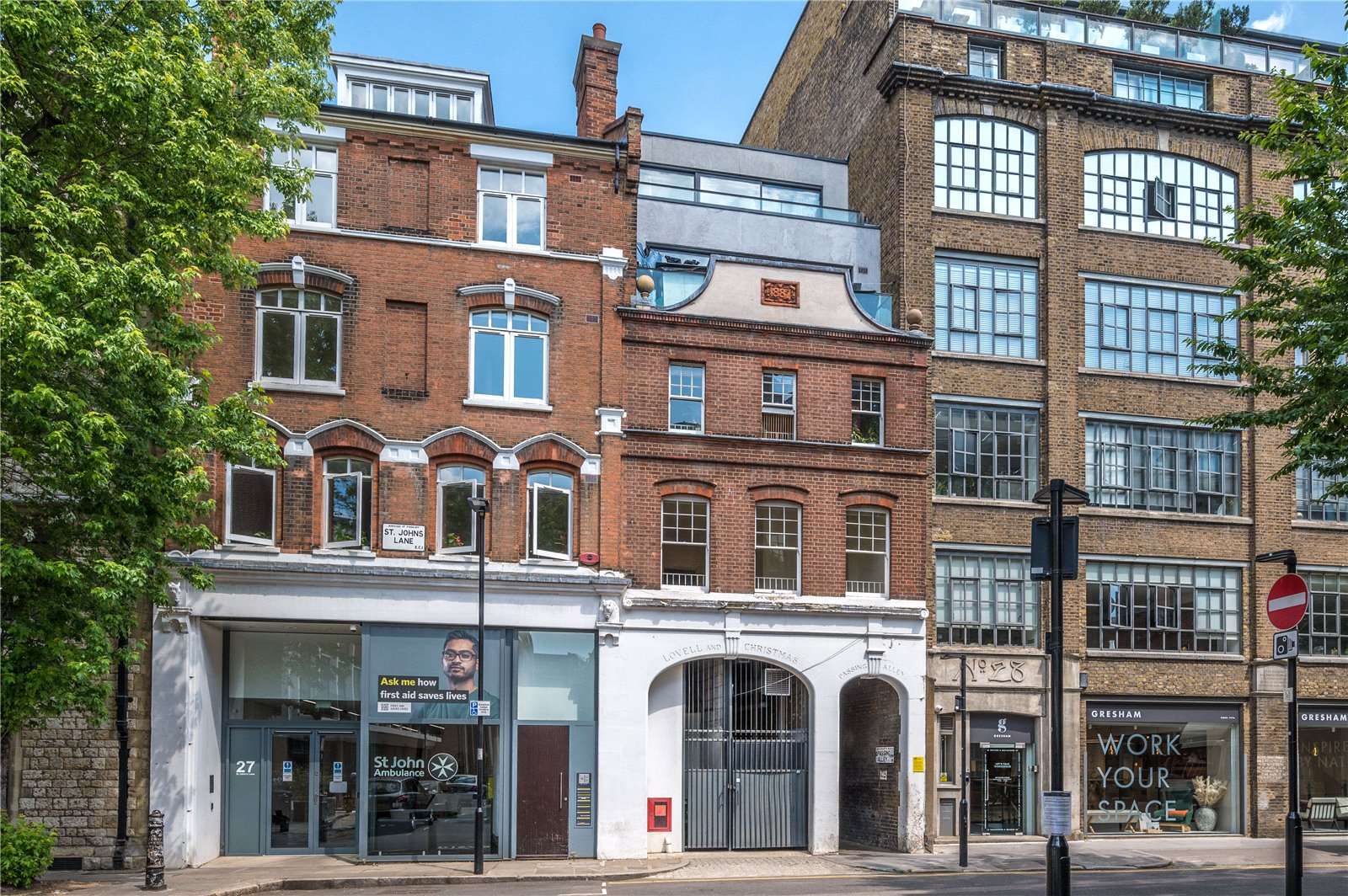 27 St John’s Lane – Office Space for Lease – City Fringe Submarket, London EC1M 4BU