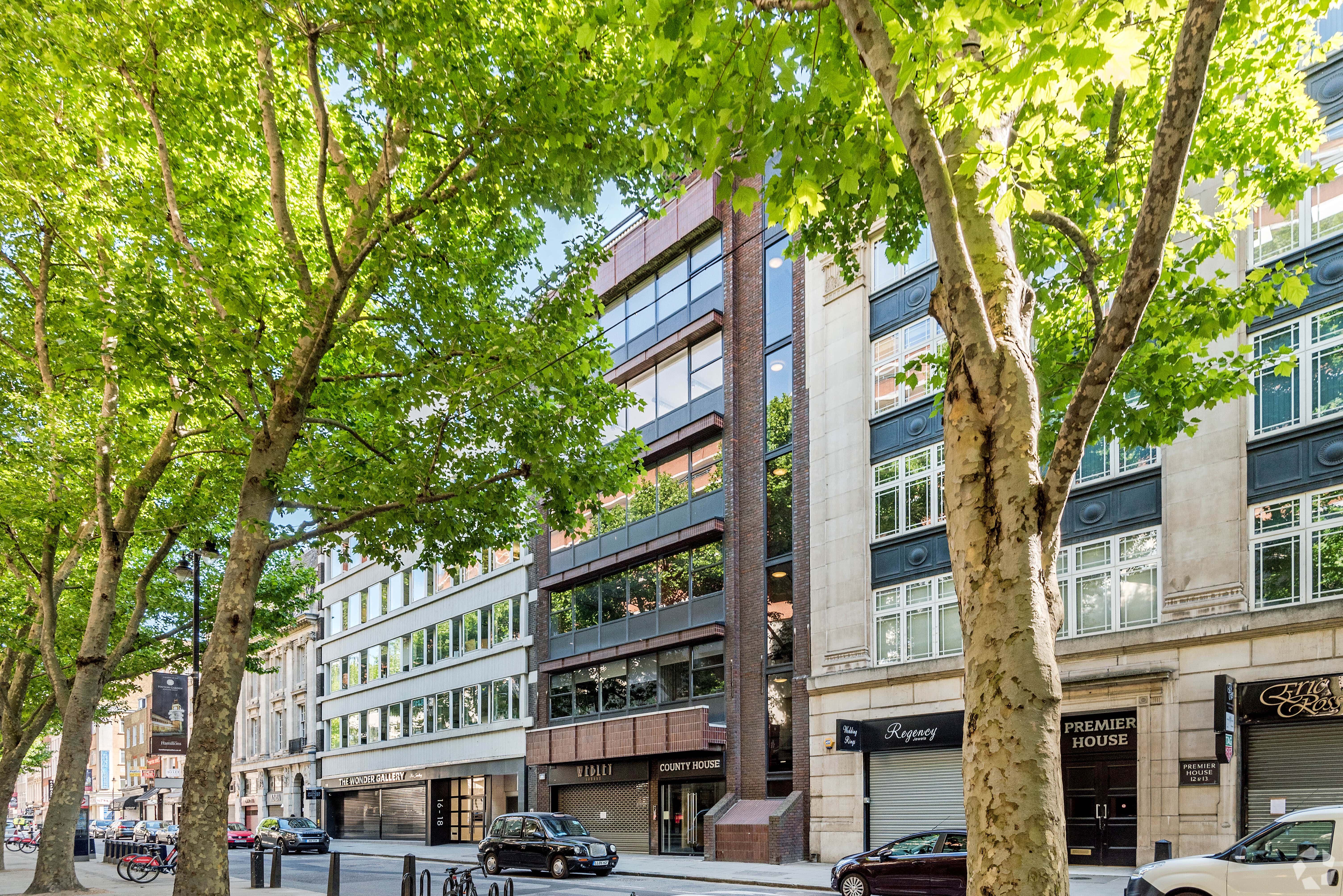 14-15 Hatton Garden – County House – Office Space for Lease – 770 sq ft – Clerkenwell