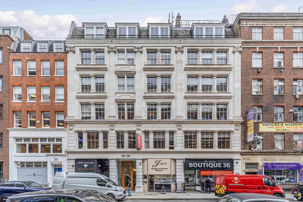 36-38 Hatton Garden – Diamond House – Office Space for Lease – 5,746 sq ft – Clerkenwell