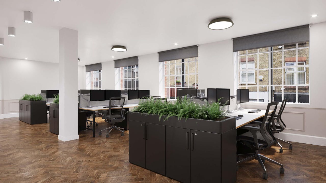 5-6 St. Cross Street – The Townhouse Building – Office Space for Lease – London EC1N 8UA