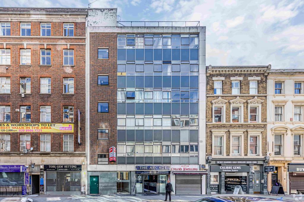 32-33 Hatton Garden – Office and Retail Space for Lease Clerkenwell Submarket,