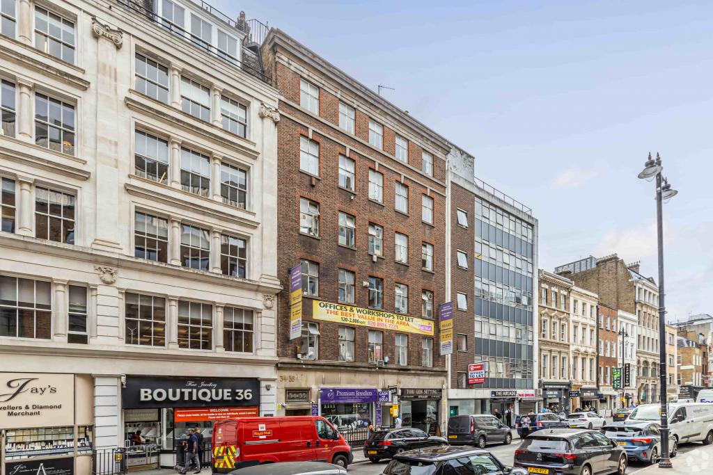 34-35 Hatton Garden – Office Space for Lease Clerkenwell Submarket,