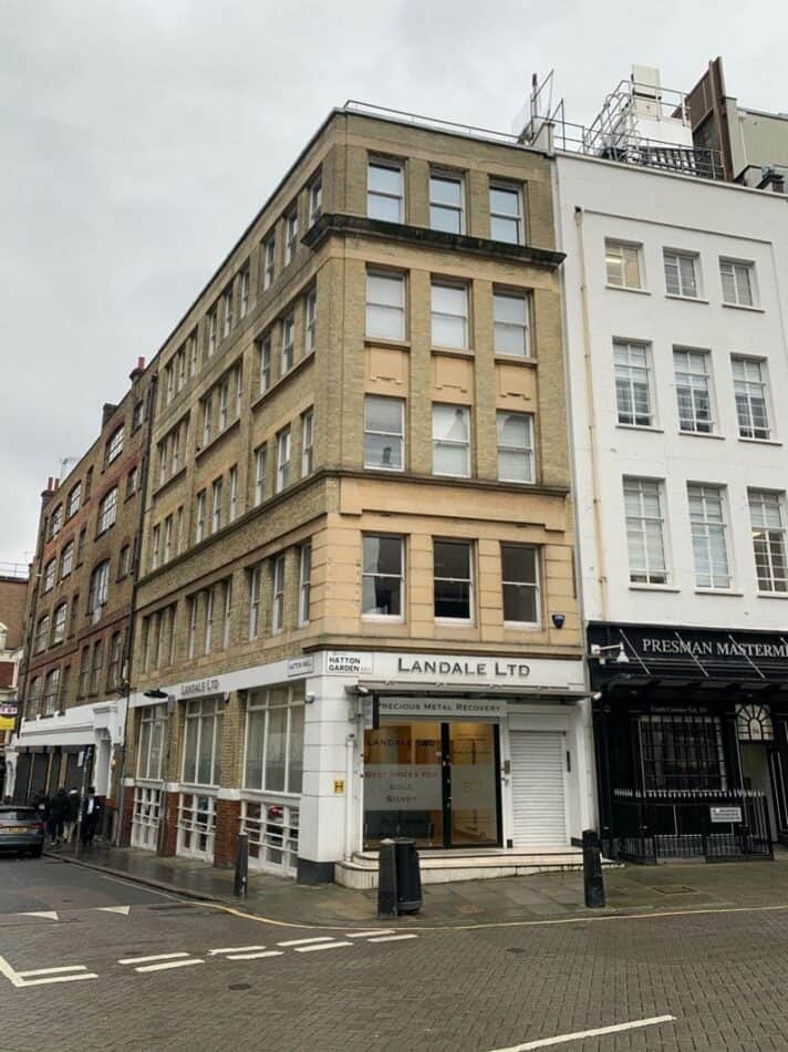 57 Hatton Garden Office Space for Lease Clerkenwell Submarket, London EC1N 8HP