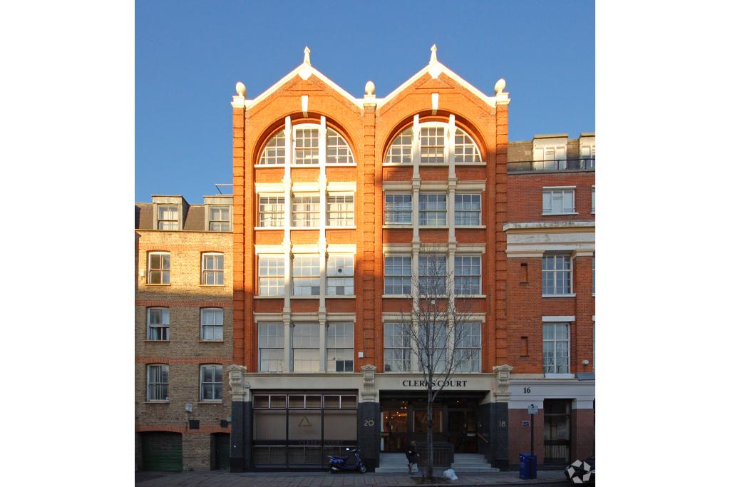 18-20 Farringdon Ln – Clerks Court – 17,171 sq ft Office Space for Lease