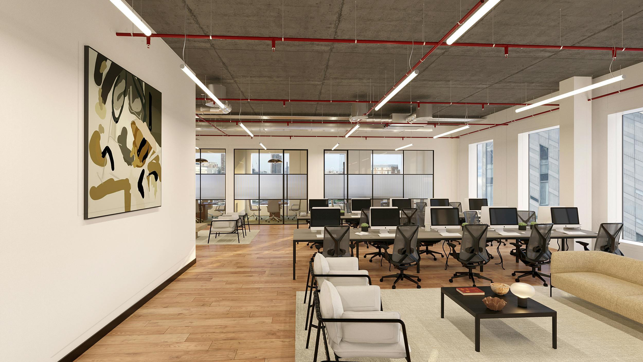 145 City Rd –WeWork–Office Space for Lease–83,837 sq ft–£69.50 per sq ft –Northern Fringe