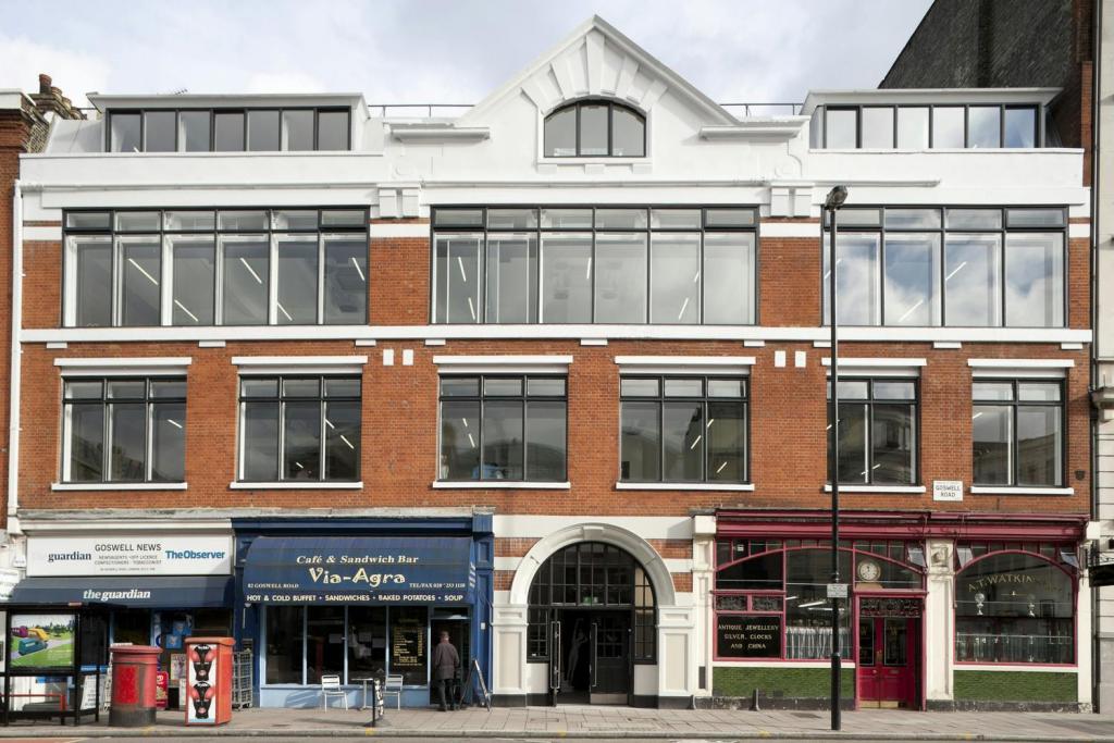 80 Goswell Rd – Office Space for Lease – 7,861 sq ft – £72.50 per sq ft – Clerkenwell