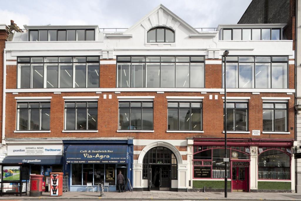 80 Goswell Rd – Office Space for Lease – 7,861 sq ft – £72.50 per sq ft – Clerkenwell