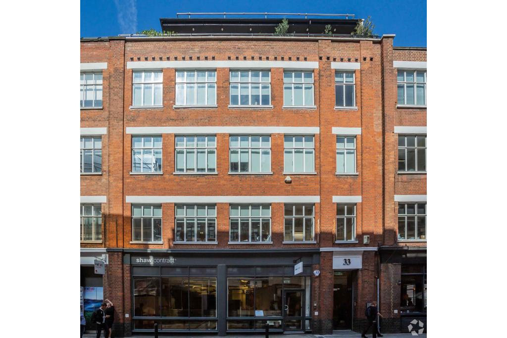 33 Great Sutton St – Office Space To Let – 1,846 Sq Ft – City Fringe, London EC1V