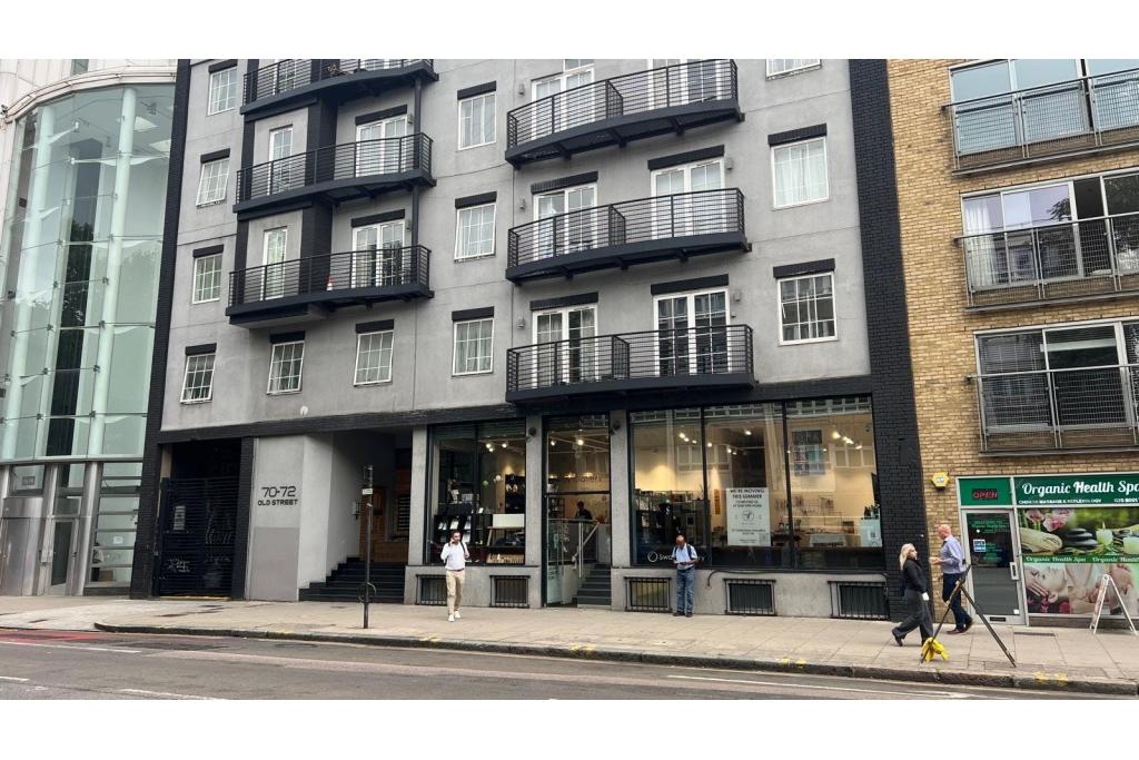 70-72 Old St – Shopfront Retail/Residential – Islington, London EC1V