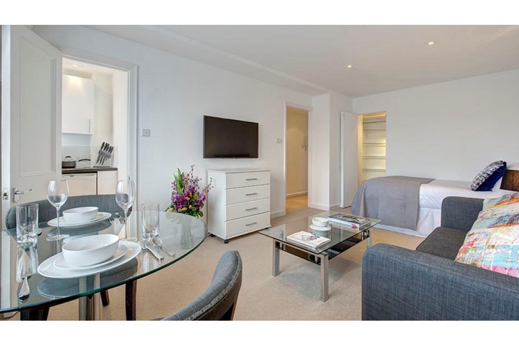 8th floor - Studio Apartments - 321sq ft - Hill Street, London