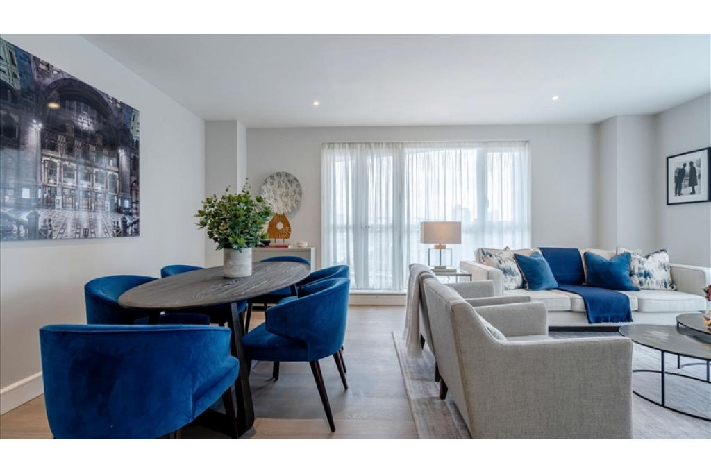 1st floor - 2 bedrooms - 973sq ft - 2 bathrooms - 39 Westferry Circus, Canary Wharf London