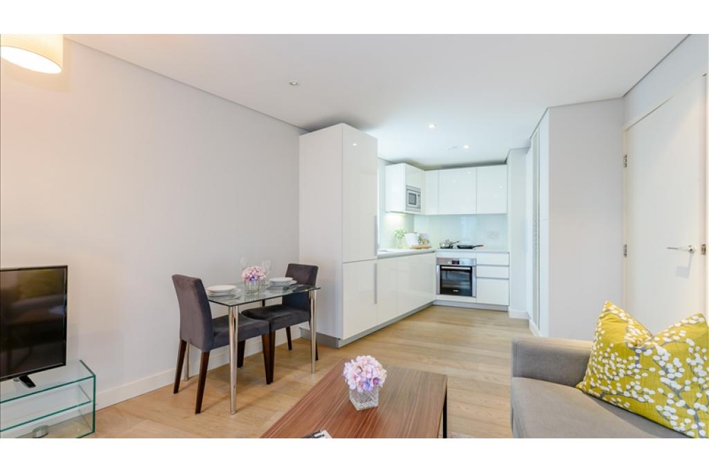 7th floor - 1 bedroom - 501sq ft - 1 bathroom - 4B Merchant Square, East Harbet Road, London W2 1AN