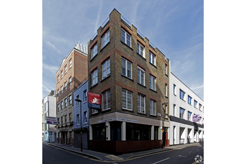 4-5 Baltic St – Baltic House – 1,331 Sq ft Office Space To Let – £60/Sq ft