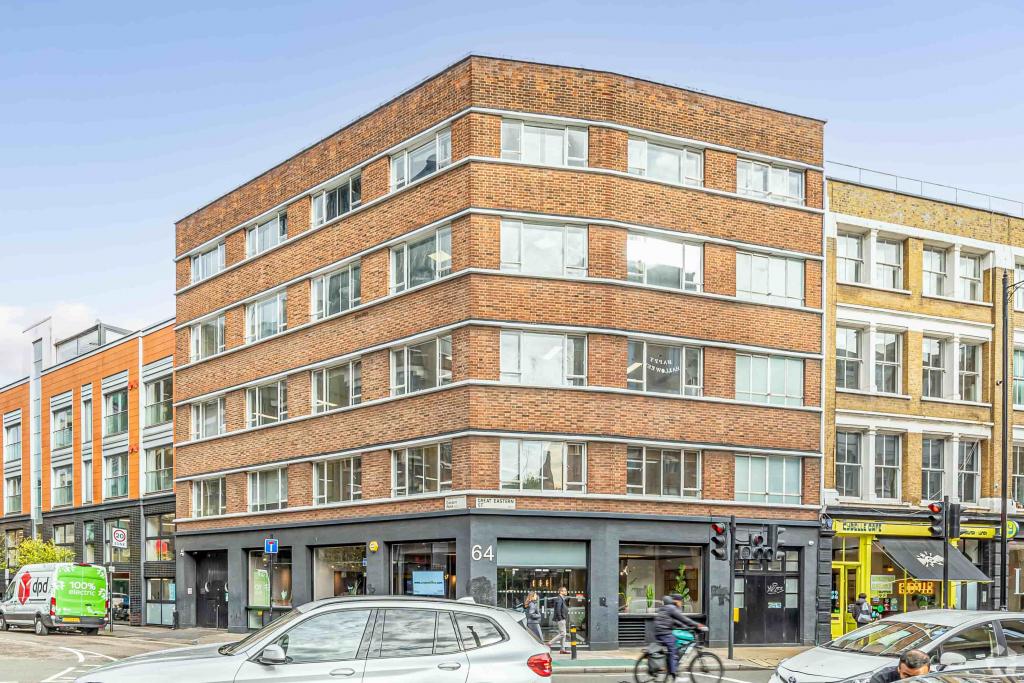 £109.09 - £160.00 per sq ft – 64 Great Eastern St – 12,449 sq ft Office Space for Lease