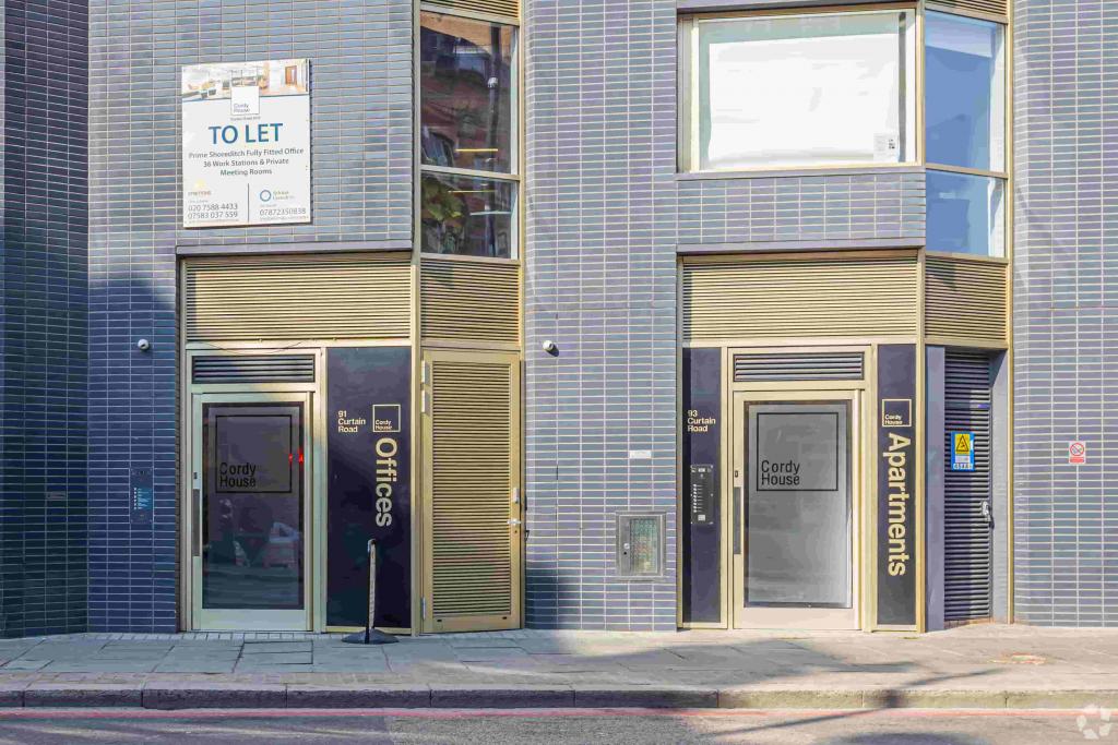 87-95 Curtain Rd – Cordy House – Office Space for Lease – Shoreditch, London