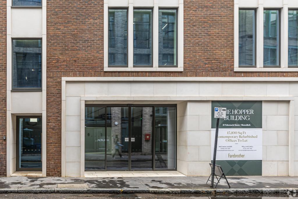 21-27 Tabernacle St – Office Space for Lease – City Fringe, London EC2A