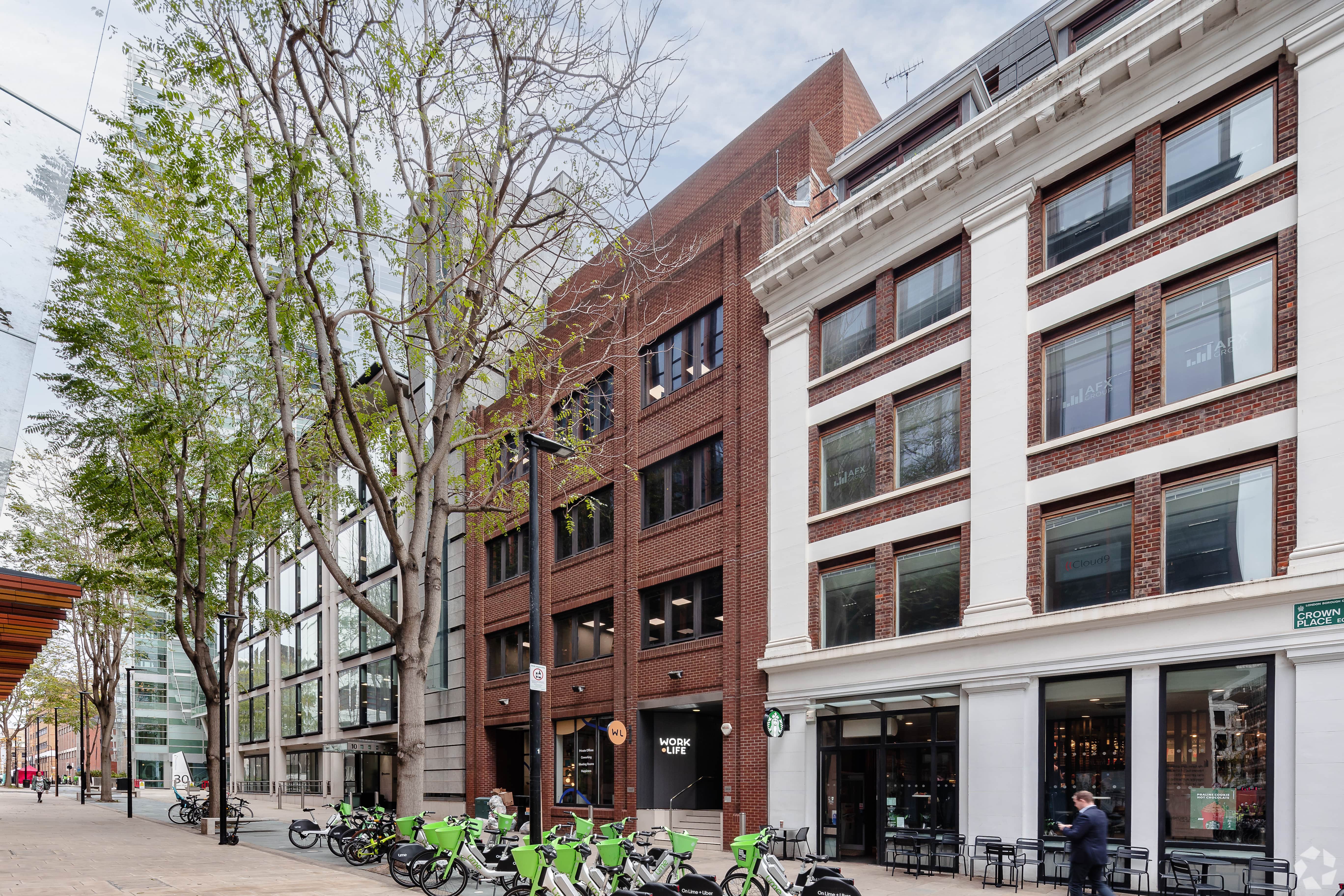 4-8 Crown Pl – Office Space for Lease – City Core North, London EC2A