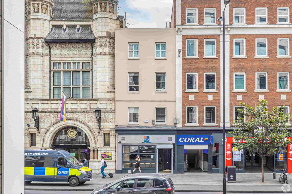 228 Bishopsgate – Retail Shopfront and Office Space for Lease – 1,911 sq ft – City of London,