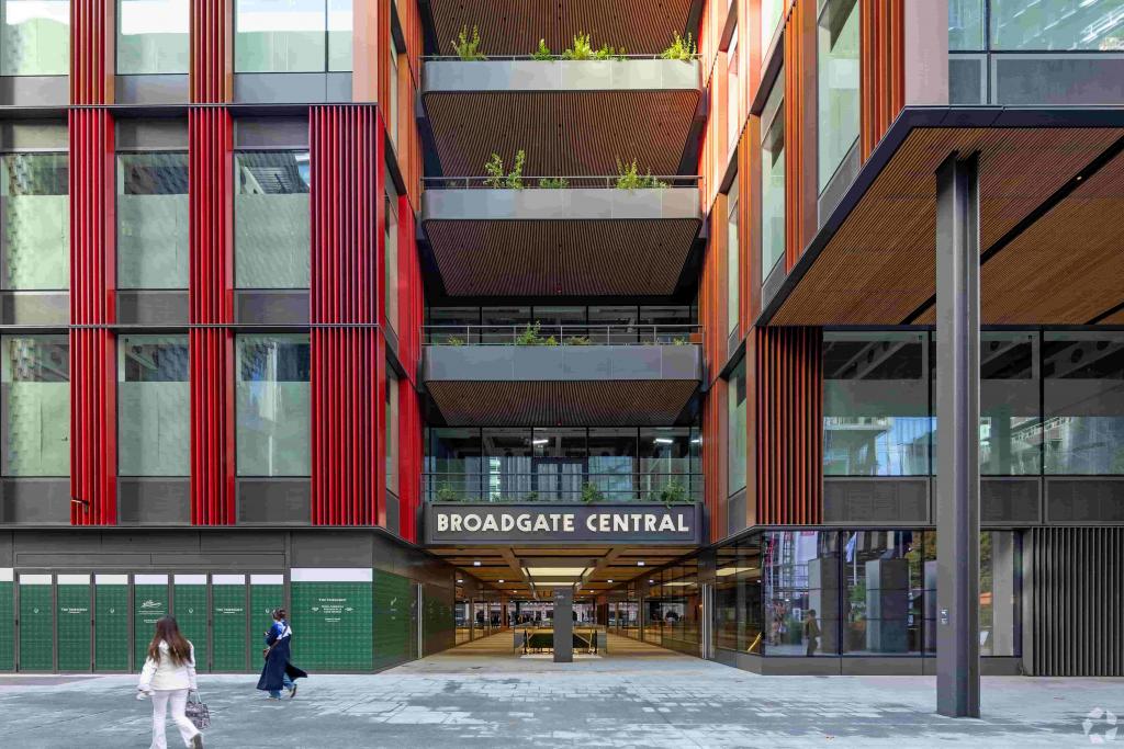 1 Broadgate – Premium Office Space for Lease – 530,439 sq ft – City Core North