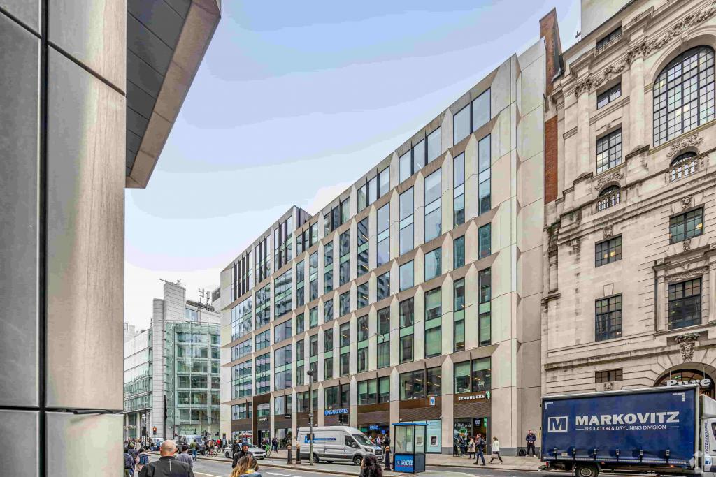 116-120 Moorgate – Premium Office Space for Lease – 112,875 sq ft – City Core North, London