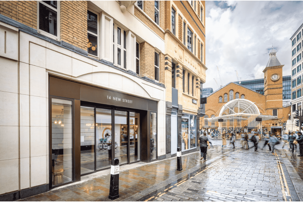 14 New St–New Chapter House–Office Space for Lease–19,866 sq ft–City Core North, London
