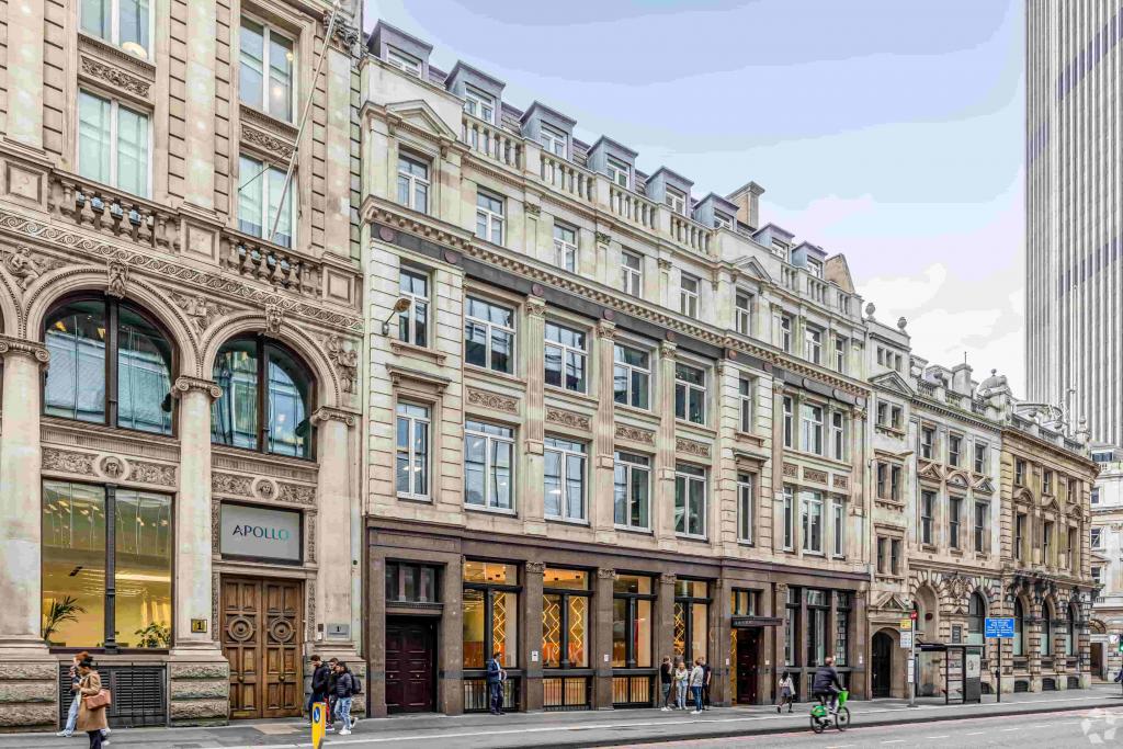 7 Bishopsgate – Office Space for Lease – 7,908 sq ft – City Core North, London