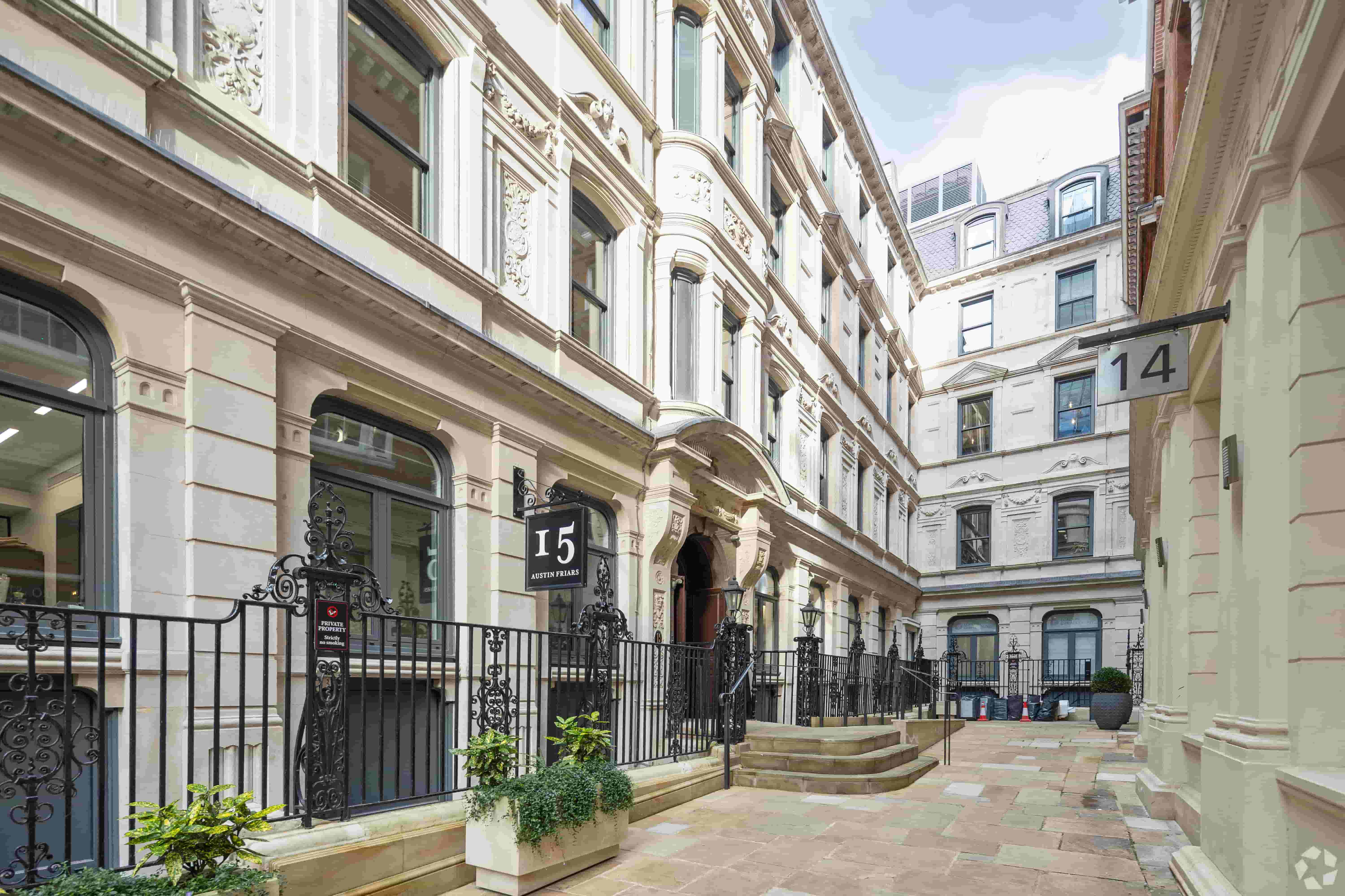 15-18 Austin Friars – Office Space for Lease – 1,924 sq ft – City Core North, London