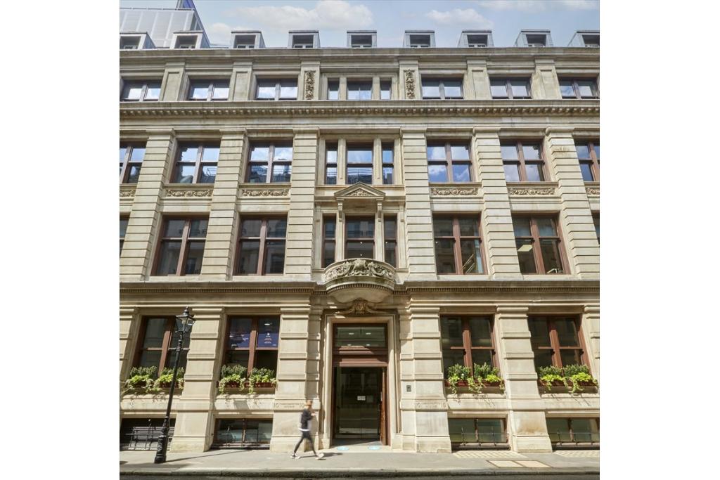 10 Throgmorton Avenue – Office Space for Lease – 25,052 sq ft – City Core North, London