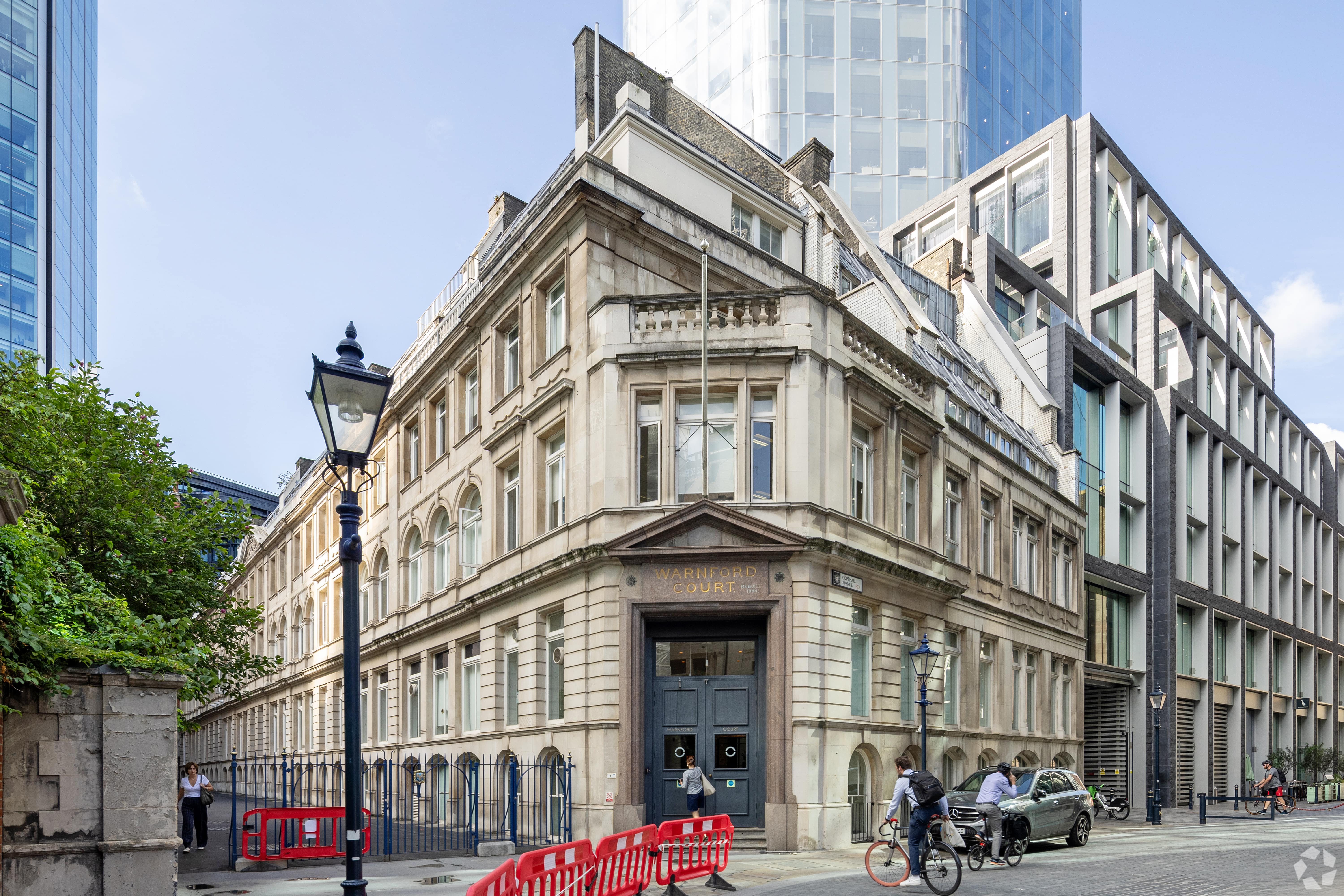 29 Throgmorton Street–Warnford Court–Office Space for Lease–112,757 sq ft–City Core North,