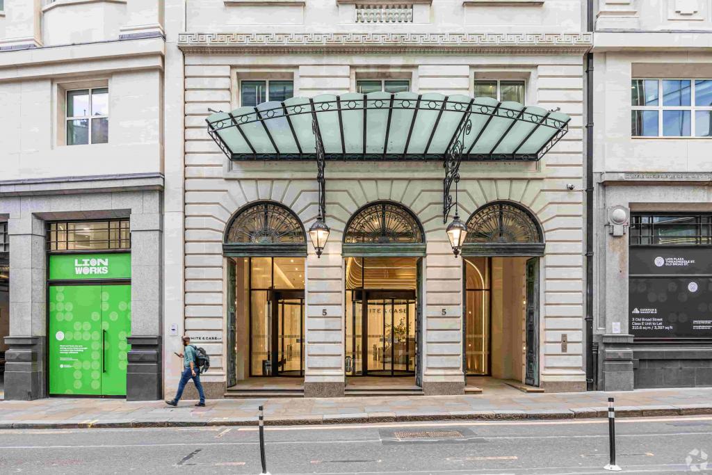 Old Broad St–Lion Plaza–Office & Retail Space for Lease – 201,258 sq ft– London