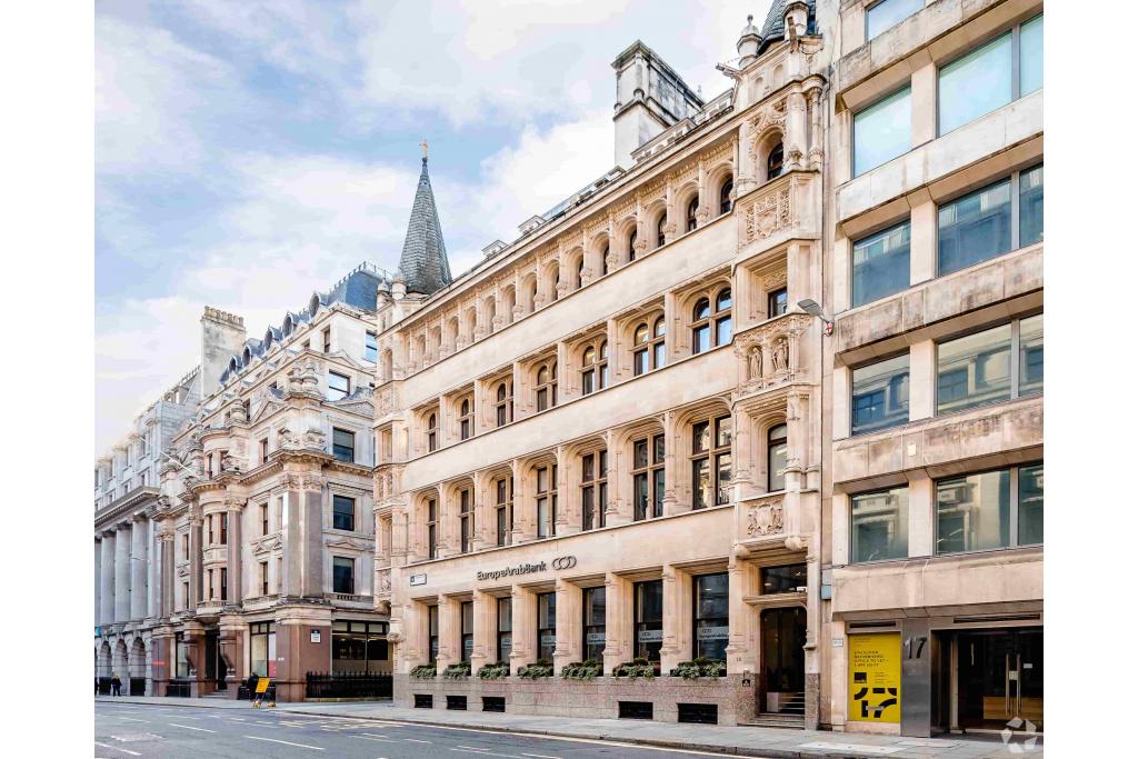 13-15 Moorgate – 32,799 sq ft Office Space – City Core North, London