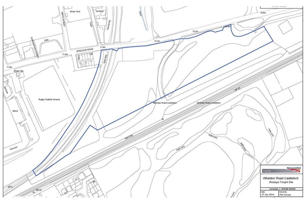 Wheldon Road – Rail Freight Site – 343,000 sq ft – Castleford, WF10