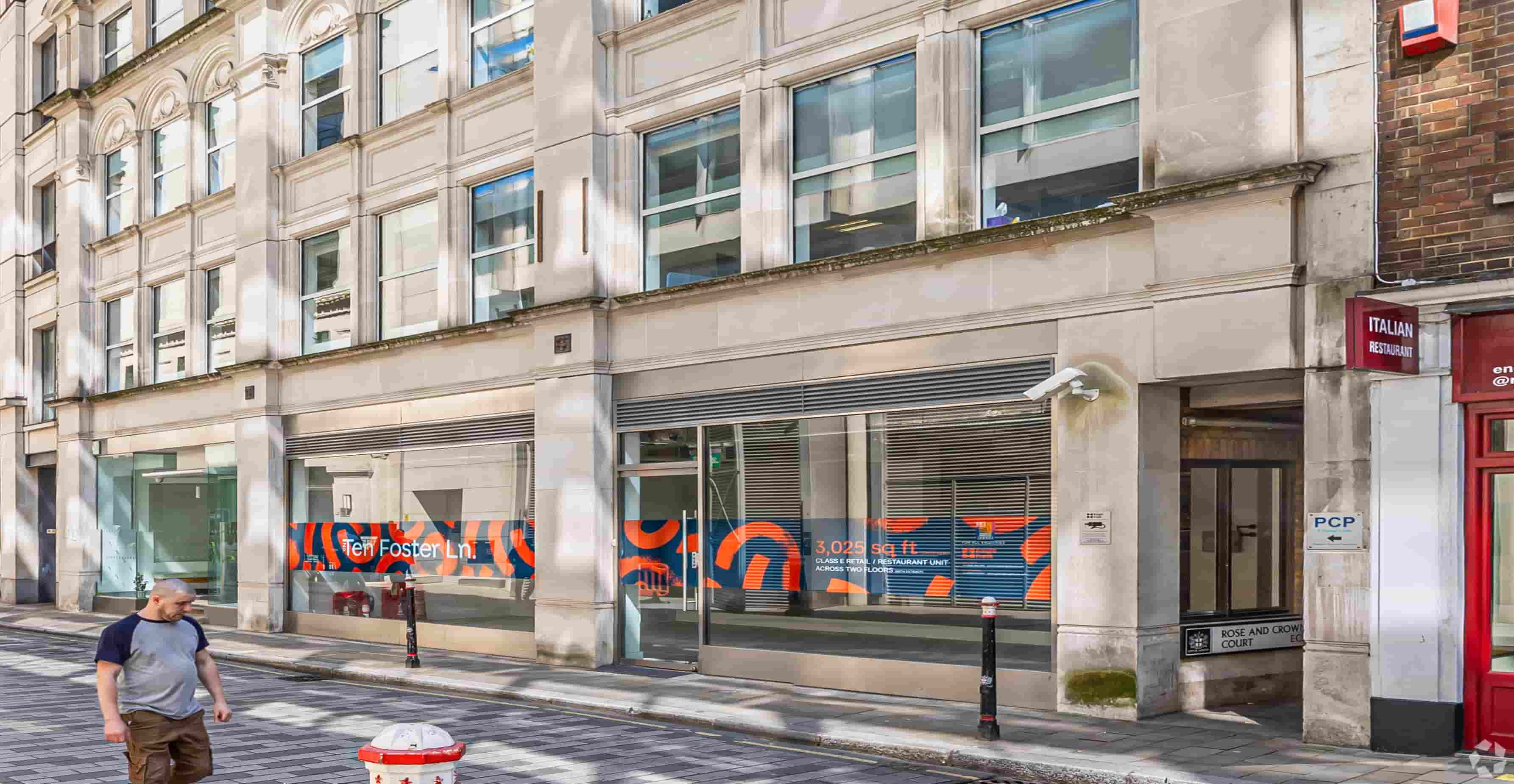 10 Foster Ln – Office Space for Lease – City of London EC2V 6HR