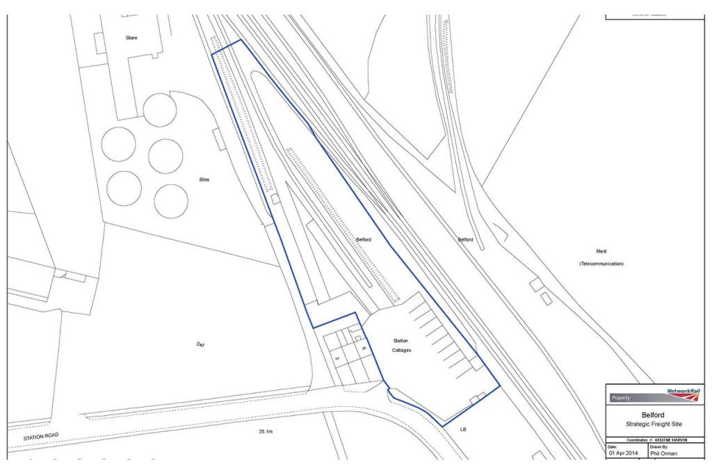 Belford Ex-Strategic Freight Site – Land & Rail Freight Site for Lease