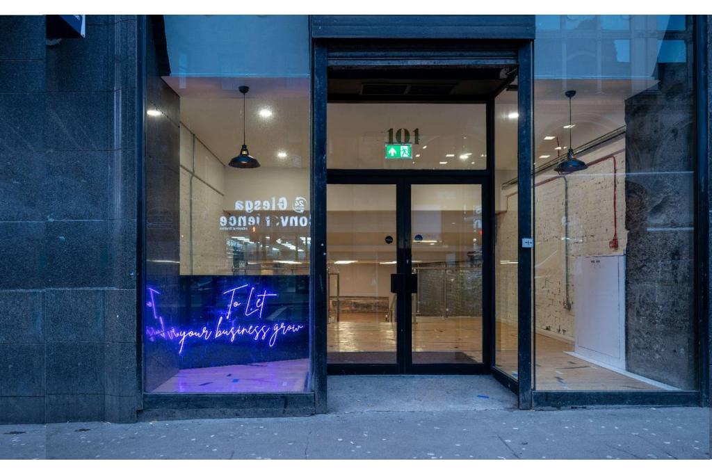 101 Union Street – Prime Retail/Leisure Unit in Glasgow City Centre – 806 sq ft