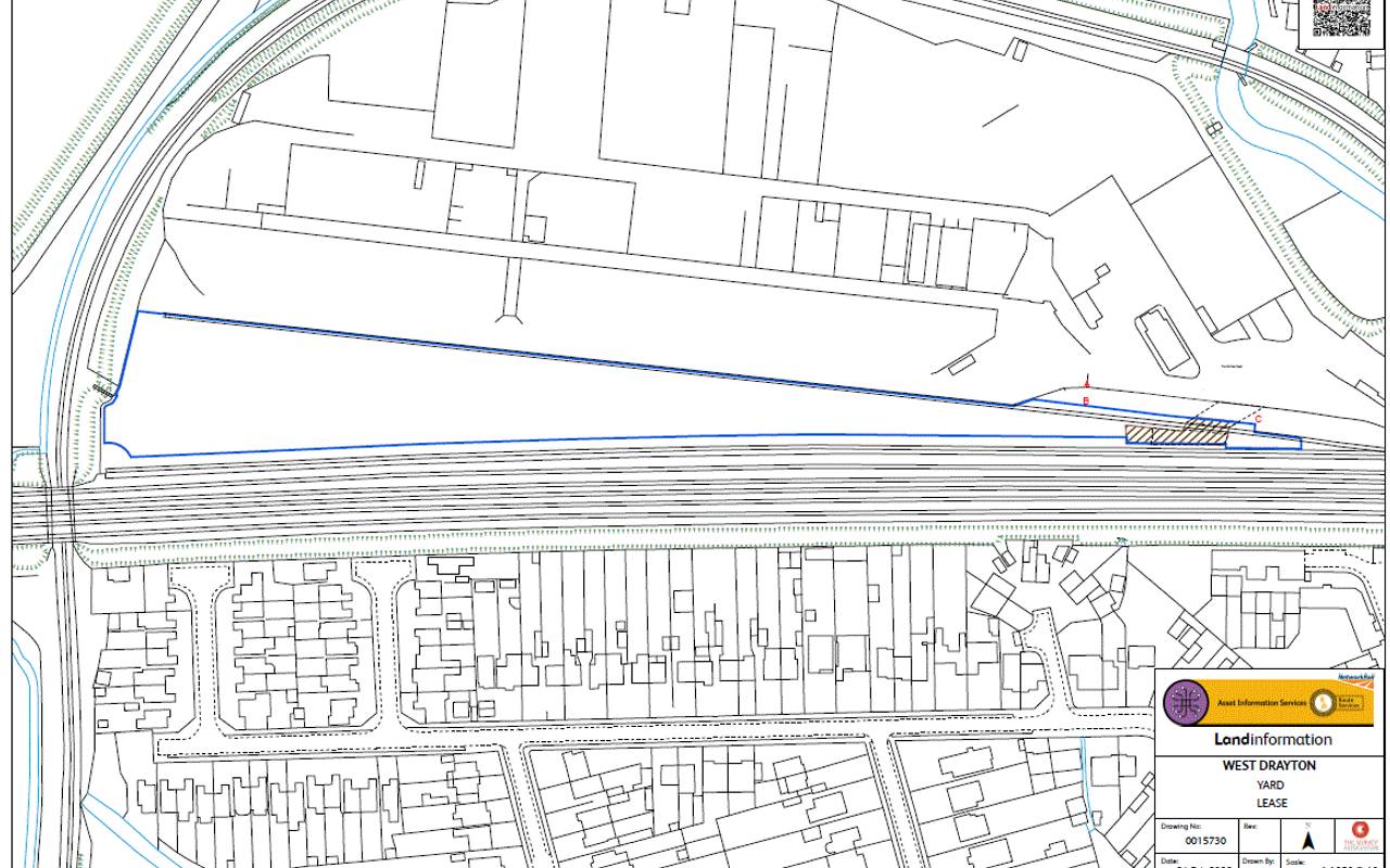 West Drayton Coal Depot – Rail Freight Site – 123,354 sq ft – West Drayton, UB7 7QT