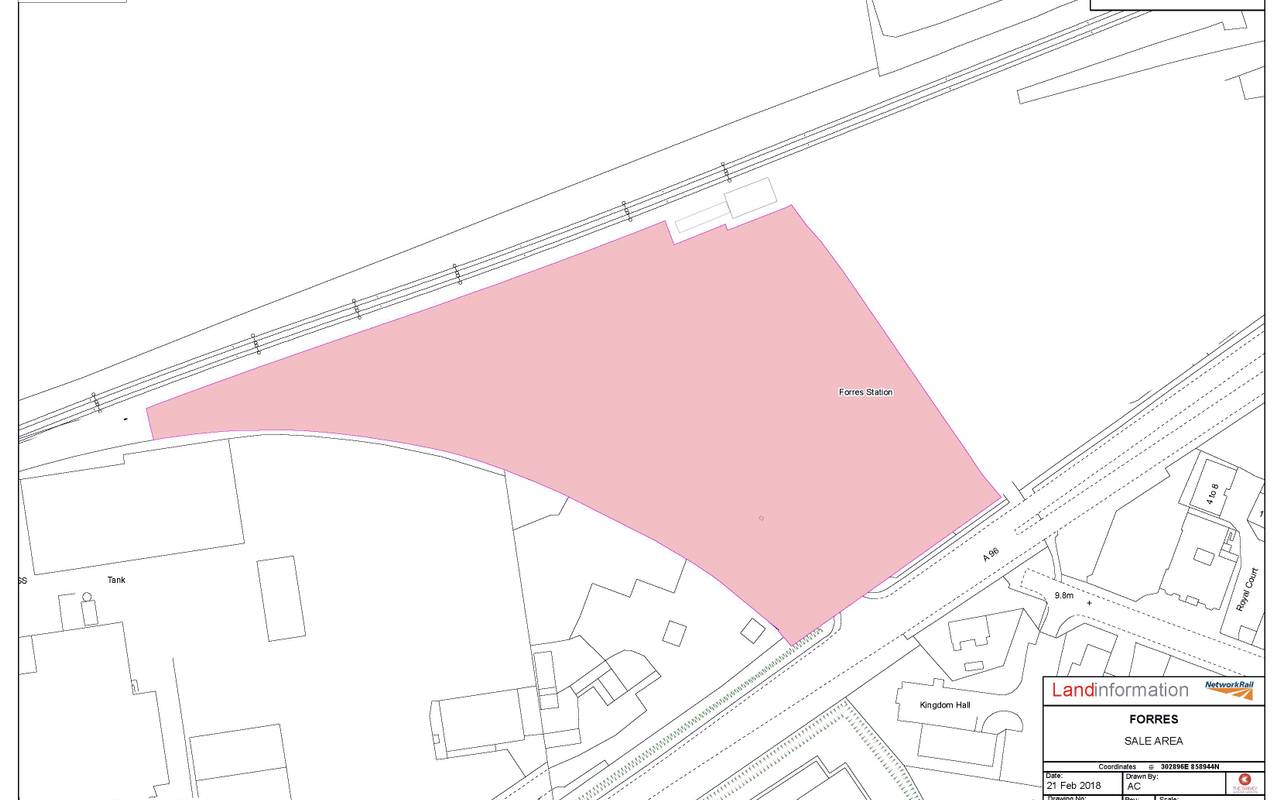 Forres Former Railway Station Site | Land for Sale | Prime Location Near