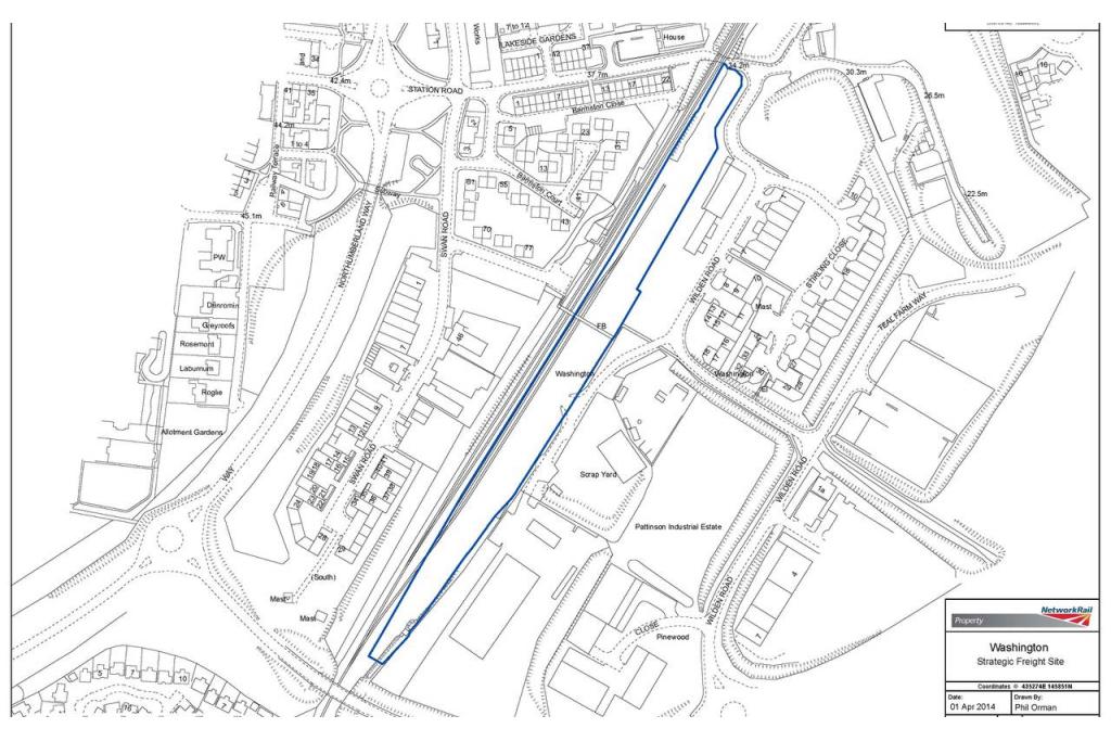 Strategic Freight Site – 76,423 sq ft Land and Storage – Washington, North East England