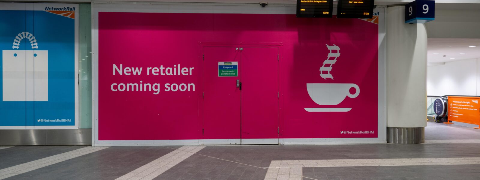 Unit 4 and 5 Red Lounge | Birmingham New Street Station | Retail Opportunity