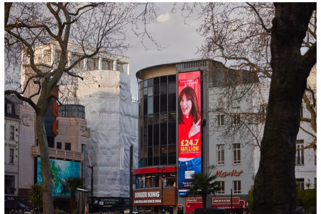 Leicester Square Billboards – Advertising Space – London WC2H 7DE
