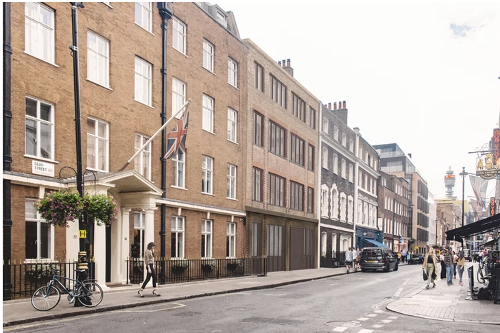 75 Dean Street – Office and Members Club Development – London W1D 3SQ