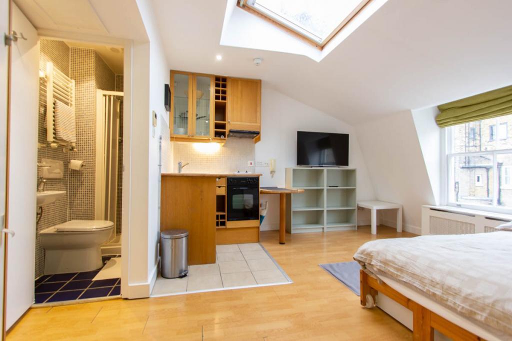 Modern Top-Floor Studio Apartment – Flat 17, Gloucester Street, Pimlico SW1V 2DB